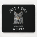 Search for wolf portrait mousepads Wolves