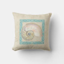 Search for nautilus shell pillows Beach