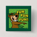 Search for animated characters buttons Yogi bear fun