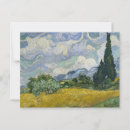 Recherche de blé cartes postales Van gogh