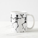 Search for dancing skeletons mugs Scary