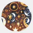 Search for golden moon stickers Celestial