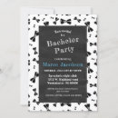 Search for black tie bachelor party invitations Formal