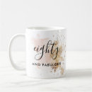 Search for 80th birthday mugs Eighty