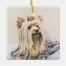 Search for yorkshire terrier ornaments Cute