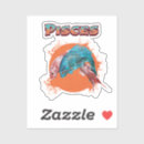 Search for pisces fish stickers Water