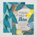 Search for young wild three boy invitations Elephant