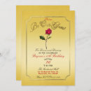 Search for yellow rose birthday invitations Elegant