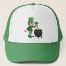 Search for leprechauns hats St patrick's day