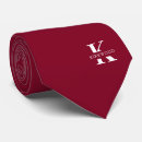 Search for maroon and white ties Burgundy