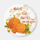 Recherche de citrouilles heureux invitations Enregistrer la date