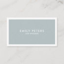 Recherche de gris bleu cartes visite Simple