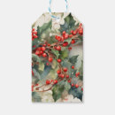 Search for holly berry gift tags Floral