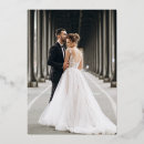 Search for real foil wedding thank you cards Bride and groom