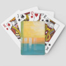 Search for blocks playing cards Abstract