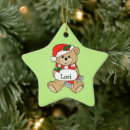 Search for teddy bear ornaments Girl