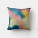 Search for bright watercolor pillows Abstract