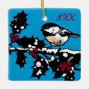 Search for chickadee ornaments Holly