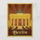Recherche de berlin vintage cartes postales Illustration