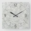 Search for grey marble clocks Pattern