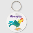 Search for cartoon rooster keychains Farm