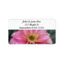 Search for zinnia return address labels Nature