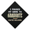 Search for gamers graduation cap toppers School