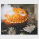 Search for jack o lantern wrapping paper Creepy