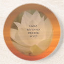 Recherche de bouddhiste dessous de verres Fleur de lotus