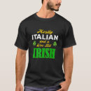 Search for italian st patricks day tshirts Wee