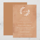Search for rustic watercolor wedding invitations Earth tones