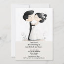 Search for kiss wedding invitations Retro