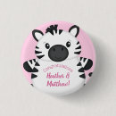 Search for zebra and pink buttons Girl