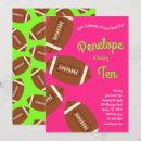 Search for girls football birthday invitations Pink