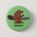 Search for beaver buttons Cartoon