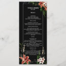 Search for goth wedding wedding menus Floral