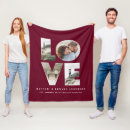 Search for burgundy blankets Photo collage