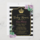 Search for prince and princess baby shower invitations Royal