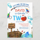 Recherche de pêche anniversaire invitations Petit pêcheur