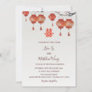 Search for chinese lanterns wedding invitations Elegant