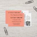 Search for ticket business cards Fundraiser