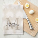Recherche de boho chic cuisine linges Monogramme