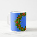 Search for red holly berries mugs Wreath