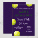 Search for tennis ball invitations Kids