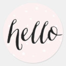 Search for hello stickers Stylish
