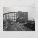 Recherche de mine de charbon cartes postales Mines