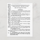 Search for meetings postcards English