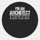 Recherche de architecte autocollants Étudiant