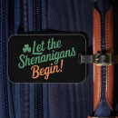 Search for shamrock luggage tags Irish