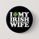 Search for funny st patrick buttons Clover